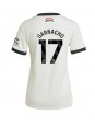 Billige Manchester United Alejandro Garnacho #17 Tredjedrakt Dame 2024-25 Kortermet